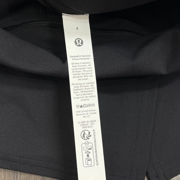 Lululemon NWT Align High-Rise Wrap-Front Skirt Black - Picture 6 of 8